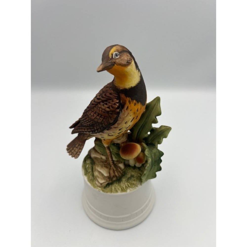 Lefton Lark‎ Porcelain Bird Figurine KW5158 Vintage Hand Painted 8.5 Inch - Picture 13 of 16